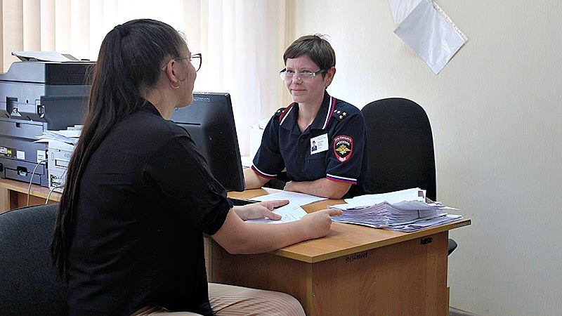    Полицейские провели мастер-класс по использованию портала "Госуслуг"