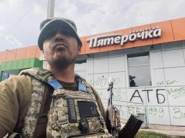 © Соцсети
Фото: ВСУ в Судже напротив магазина Пятерочка