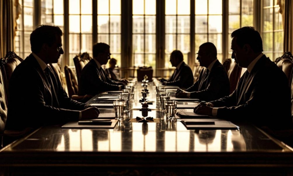   Украина долго отказывалась от переговоров. Иллюстрация: "Блокнот"