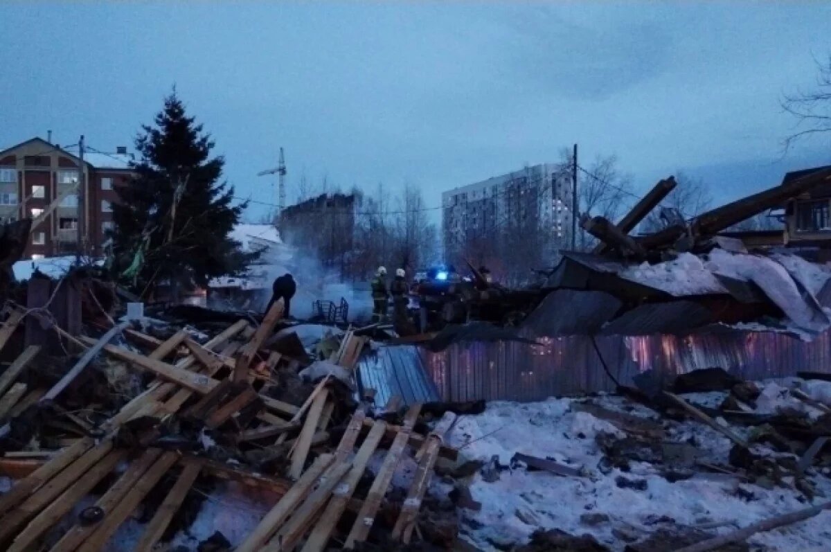    Дом, взорвавшийся в Тобольске, по документам не был газифицирован