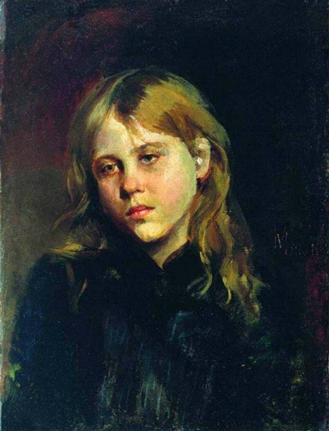 Художник Максимов Василий Максимович Крестьянская девушка 1865