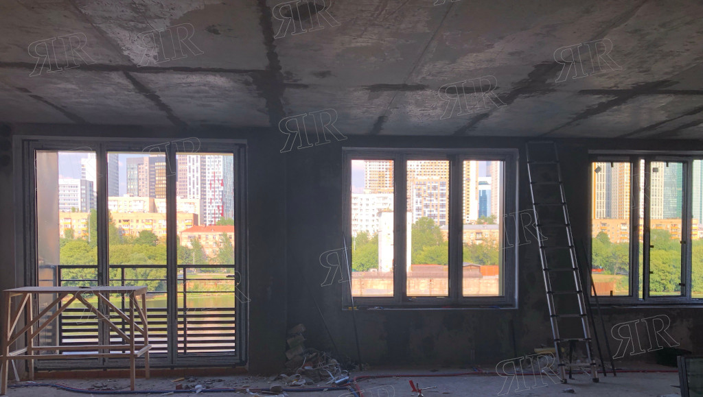 Реализованные проекты компании Ярмак - Москва, квартира у реки, ЖК Западный берег
