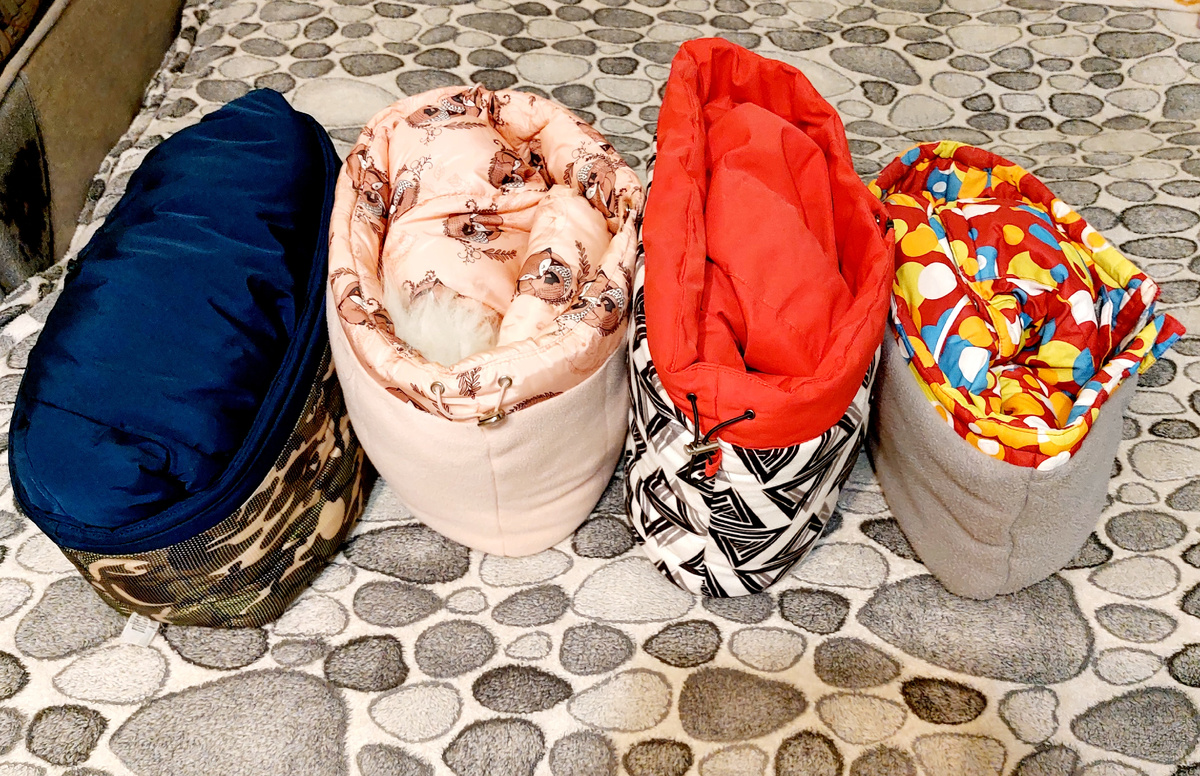 Самое главное найти место для объёмных веще