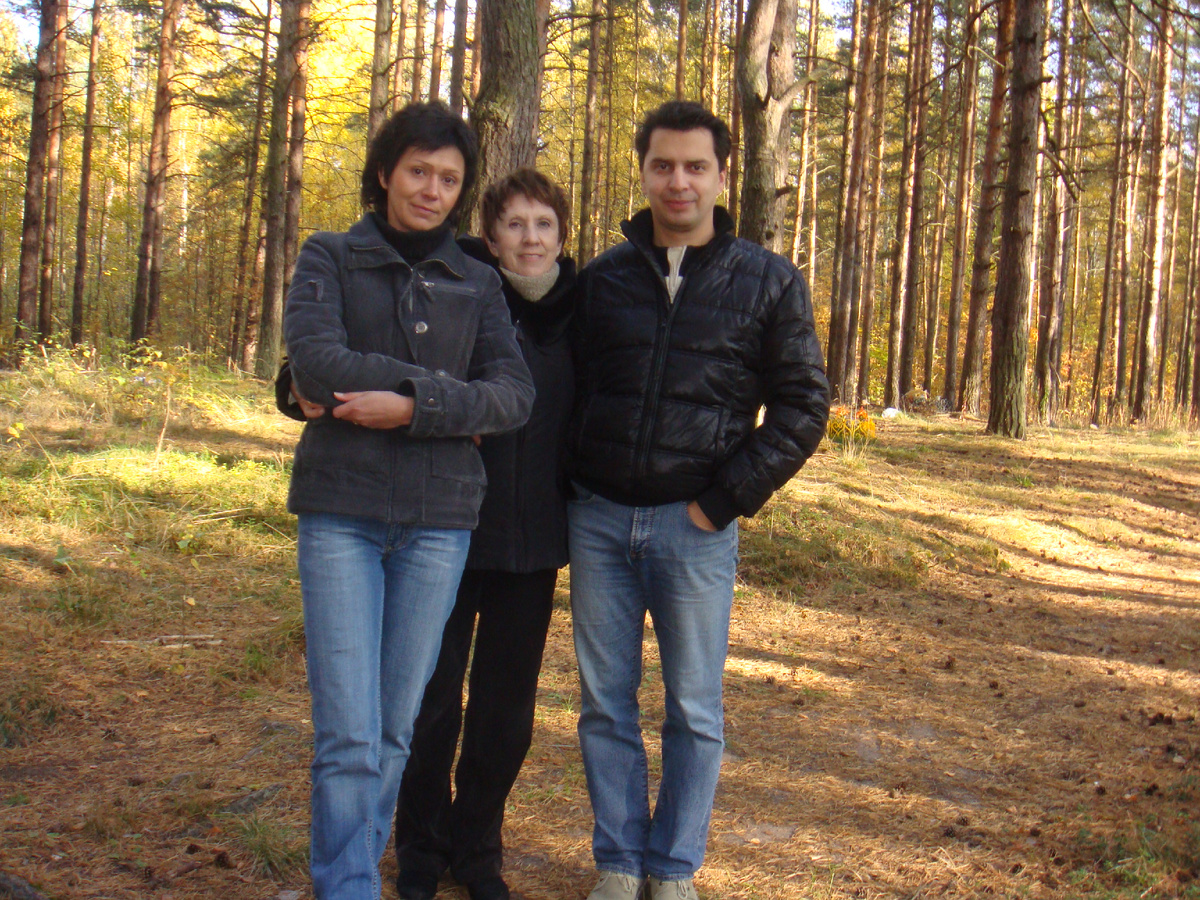 2010 год. Мама, Инна, я