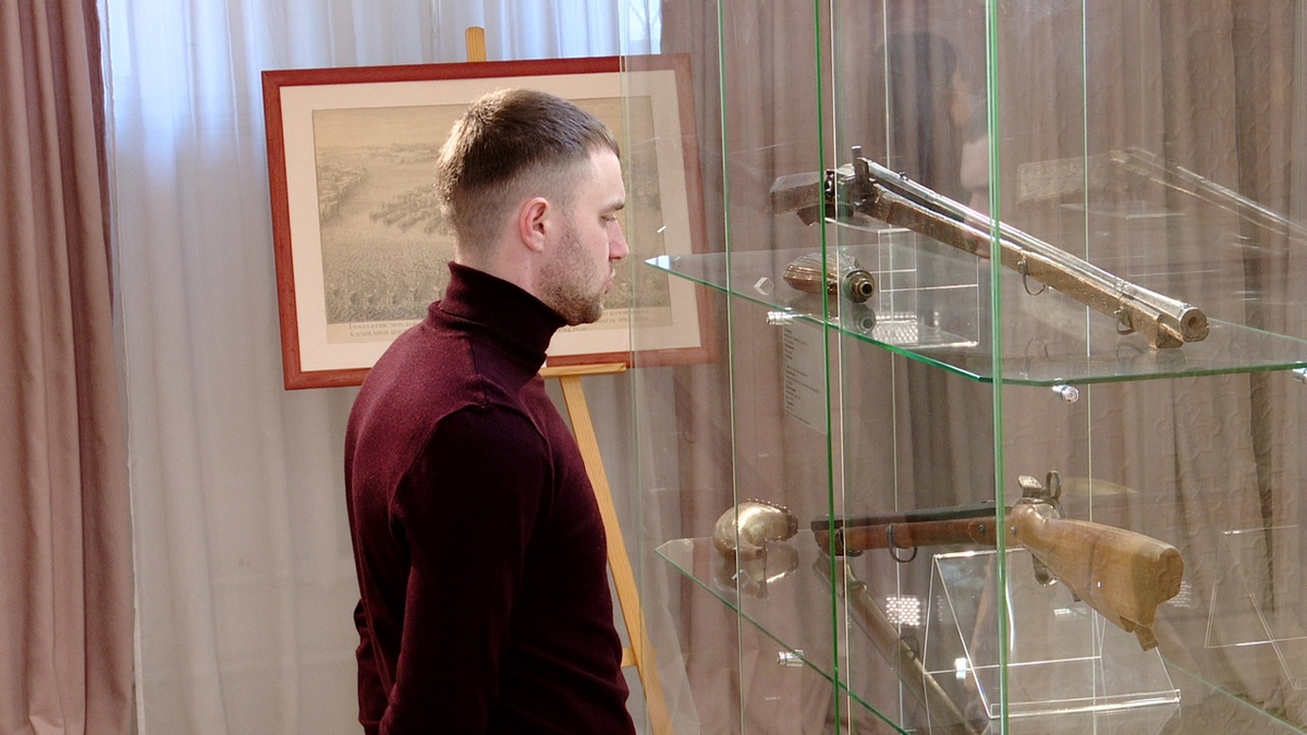 Выставка оружия проходит в музее "Усадьба Колокольниковых"