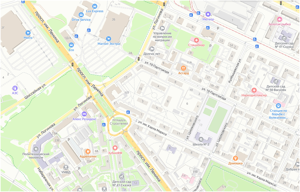 Улица Логинова.