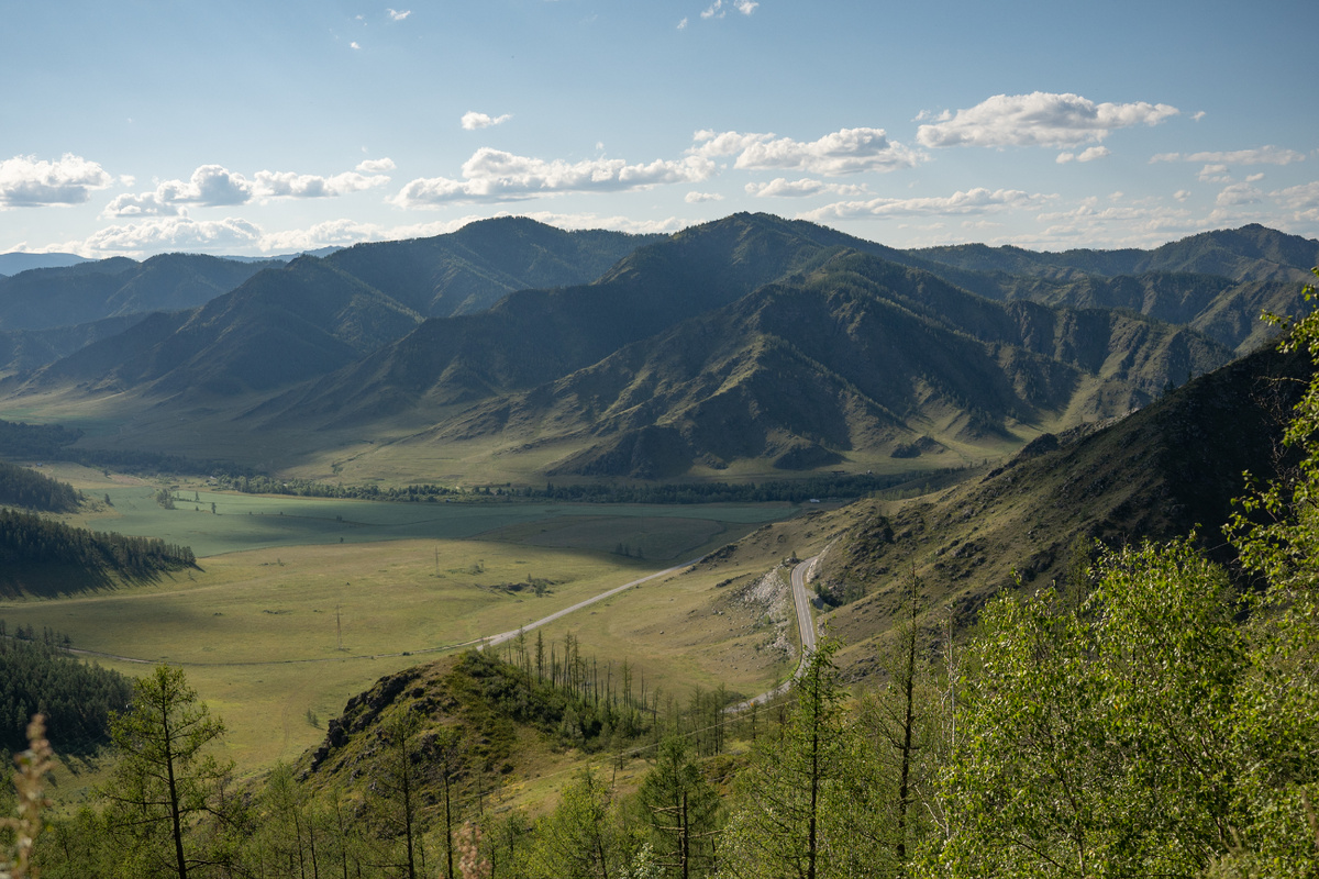 Вид со смотровой площадки перевала Чике-Таман