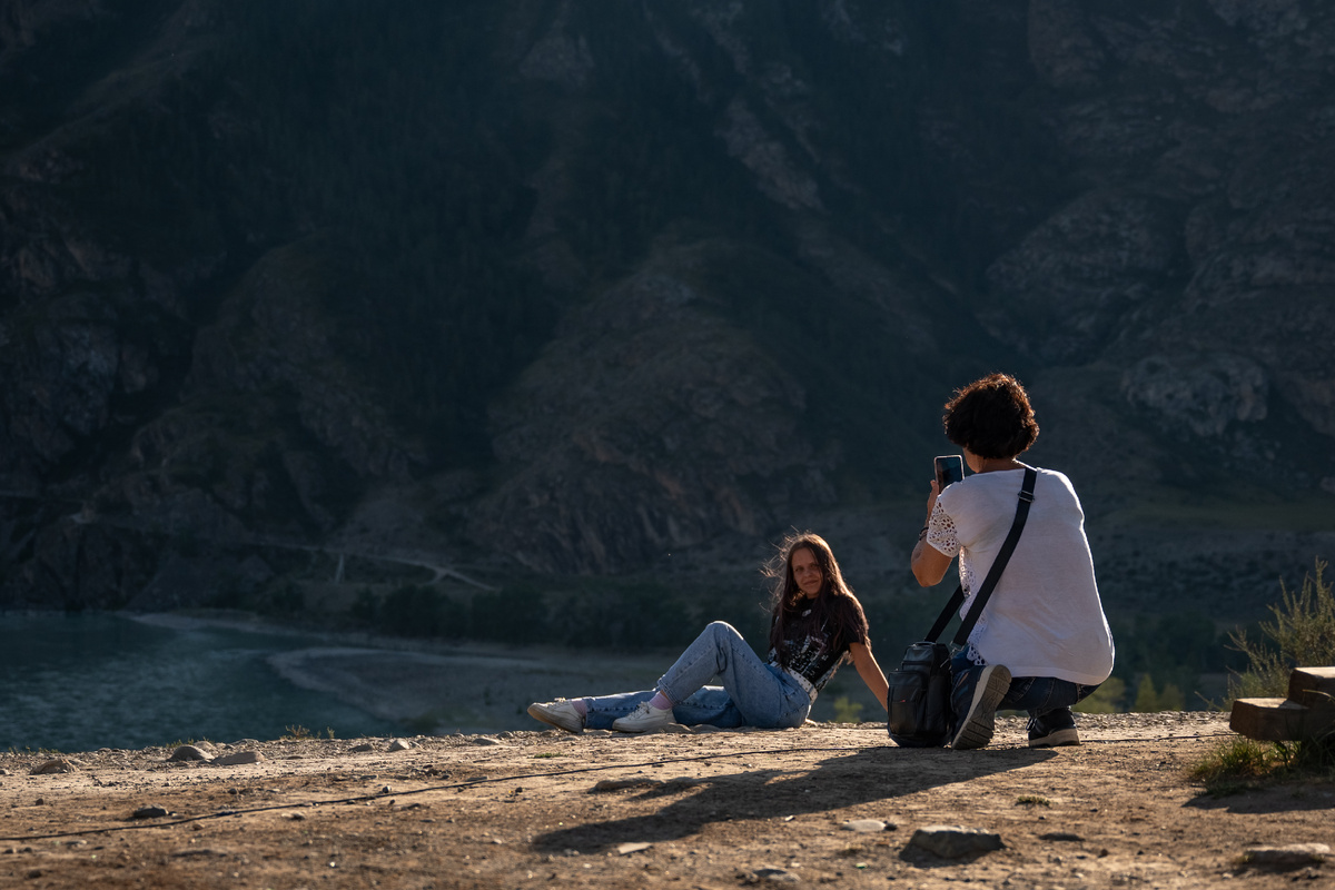 В месте слияния Чуи и Катуни