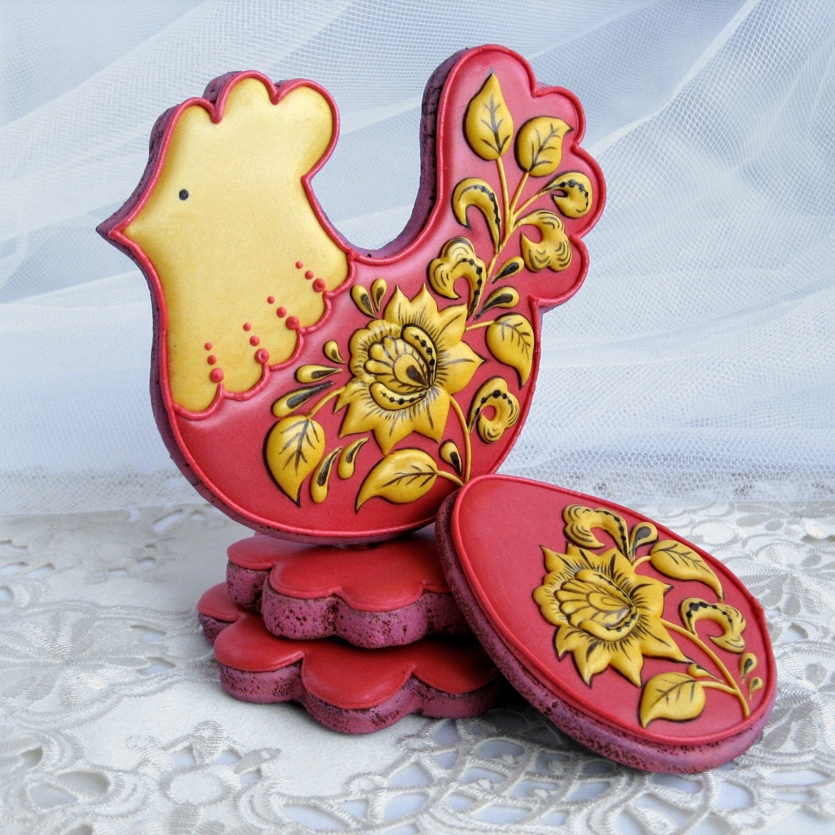 Пряничная "Пасхальная курочка"