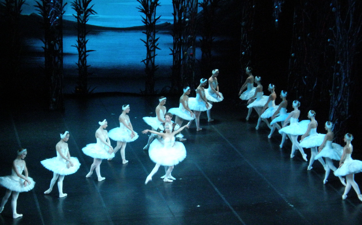 Кому-то балет, а кто-то фанатеет от рока - все мы разные. "Лебединое озеро". Фото моё.