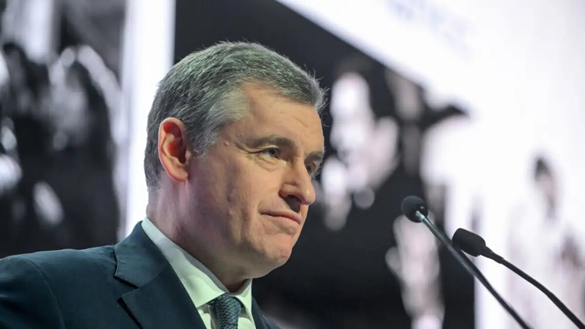    Лидер ЛДПР Леонид Слуцкий.