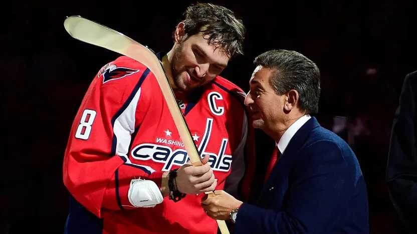 Александр Овечкин и Тед Леонсис, «Вашингтон» / НХЛ