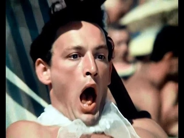 Кадр из комедии СССР  Фетина «Полосатый рейс»