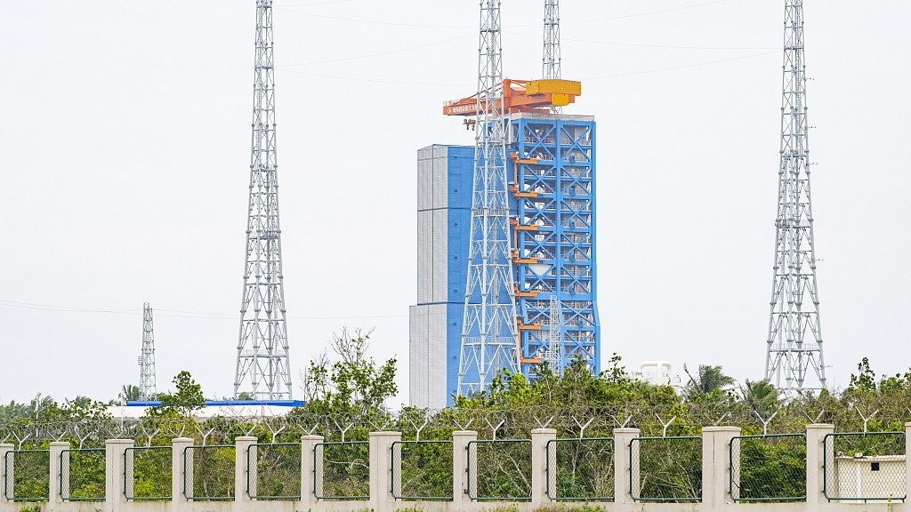 Стартовая площадка № 1 коммерческого космического космодрома Хайнань, провинция Хайнань на юге Китая.    
 Фото: VCG  📷
