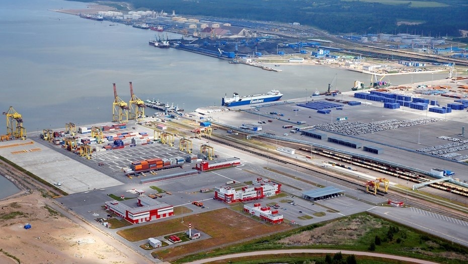    Порт Усть-Луга в Кингисеппском районе Ленобласти Автор фото: Пресс-служба ОАО "Компания Усть-Луга"