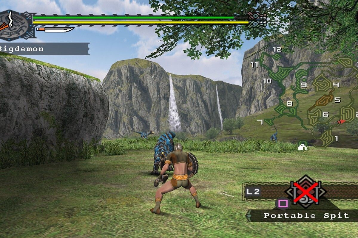 С этой игры началась 20-летняя история франшизы. Источник: скриншот игры Monster Hunter / Capcom📷
