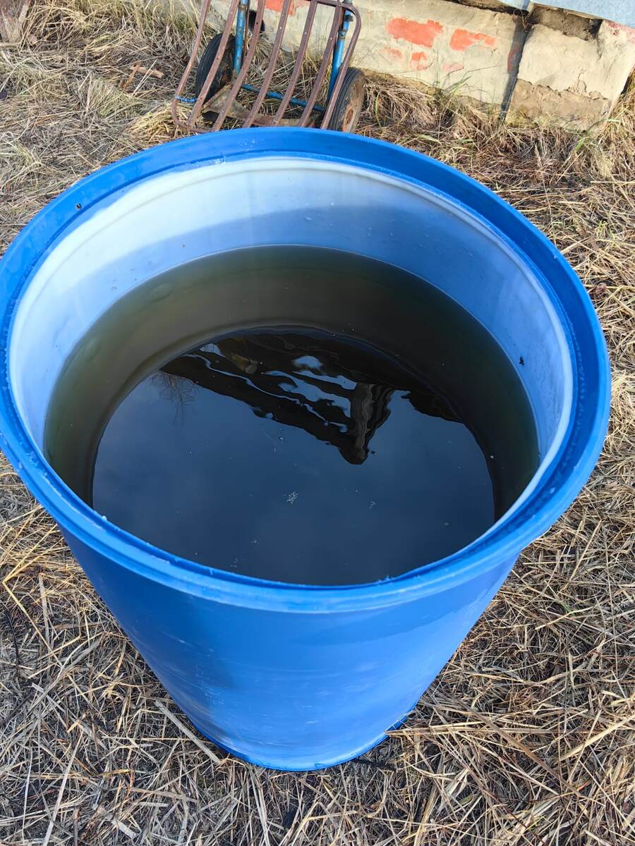 Вода из скважины глубиной 8.5 метров