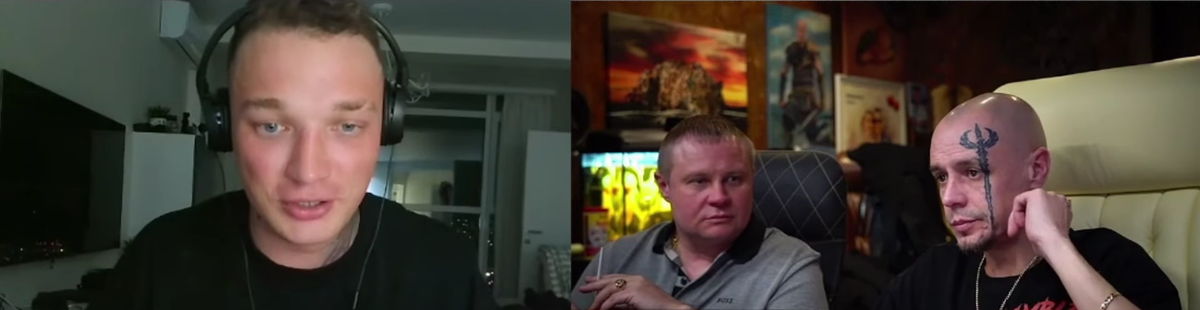 Прямой эфир на кик: Витус и Бил (Источник: Kick.com)