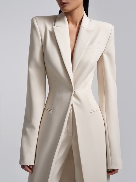 Удлиненные жакеты.