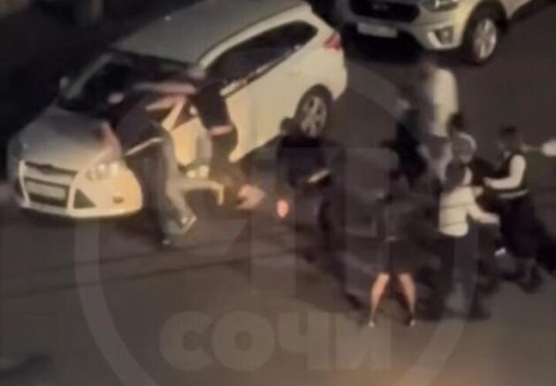    Скриншот видео: t.me/chp_sochi