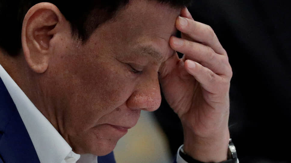 Бывший президент Филиппин Родриго Дутерте.📷Фото: Jorge Silva / File photo / Reuters