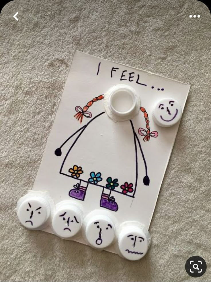 Сохраняйте идеи для развивашек на тему эмоций