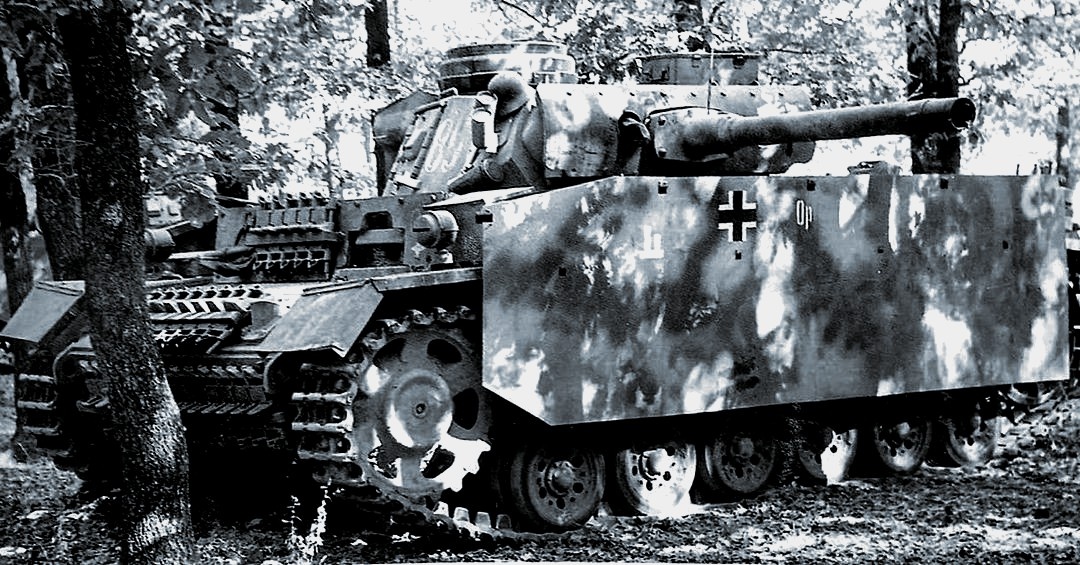 Огнемётный танк Flammpanzer III, лето 1943 г.