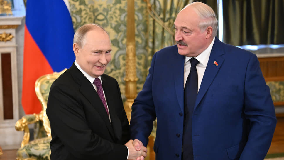 Владимир Путин и Александр Лукашенко.📷Фото: Дмитрий Азаров / Коммерсантъ