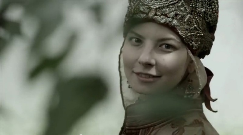 Агафья Грушецкая (кадр из сериала "Романовы") 