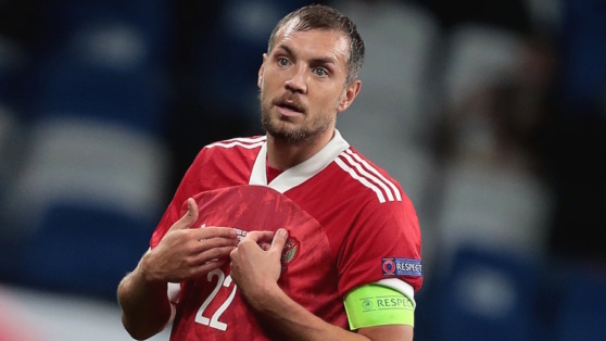    Артема Дзюбу вызвали в сборную России впервые с 2021 года ©Dmitry Golubovich/Global Look Press