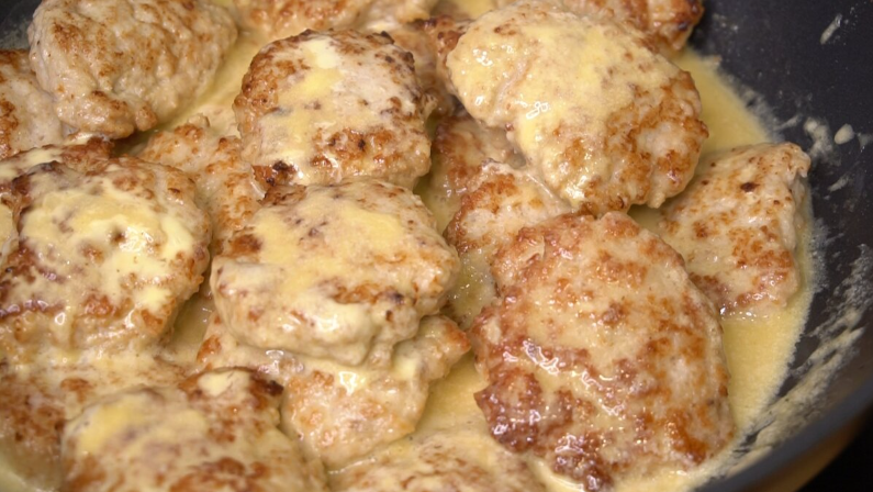 Котлеты "Птичье молоко", если готовлю котлеты из курицы, то только таким способом