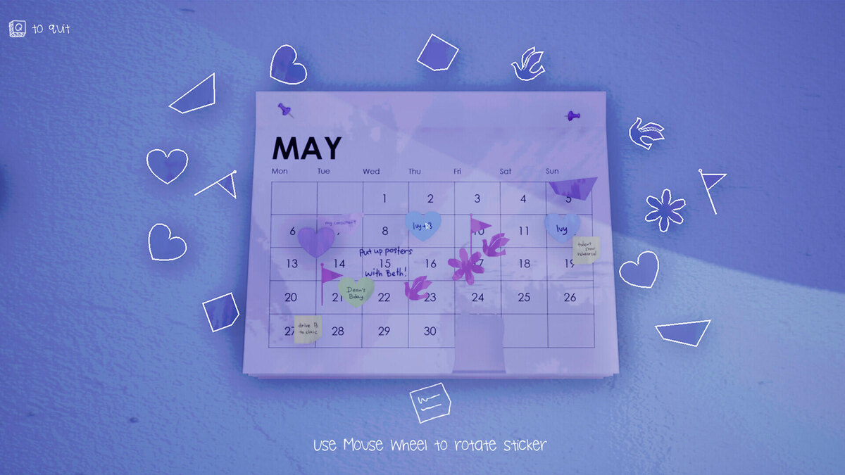    Галерея игры The August Before