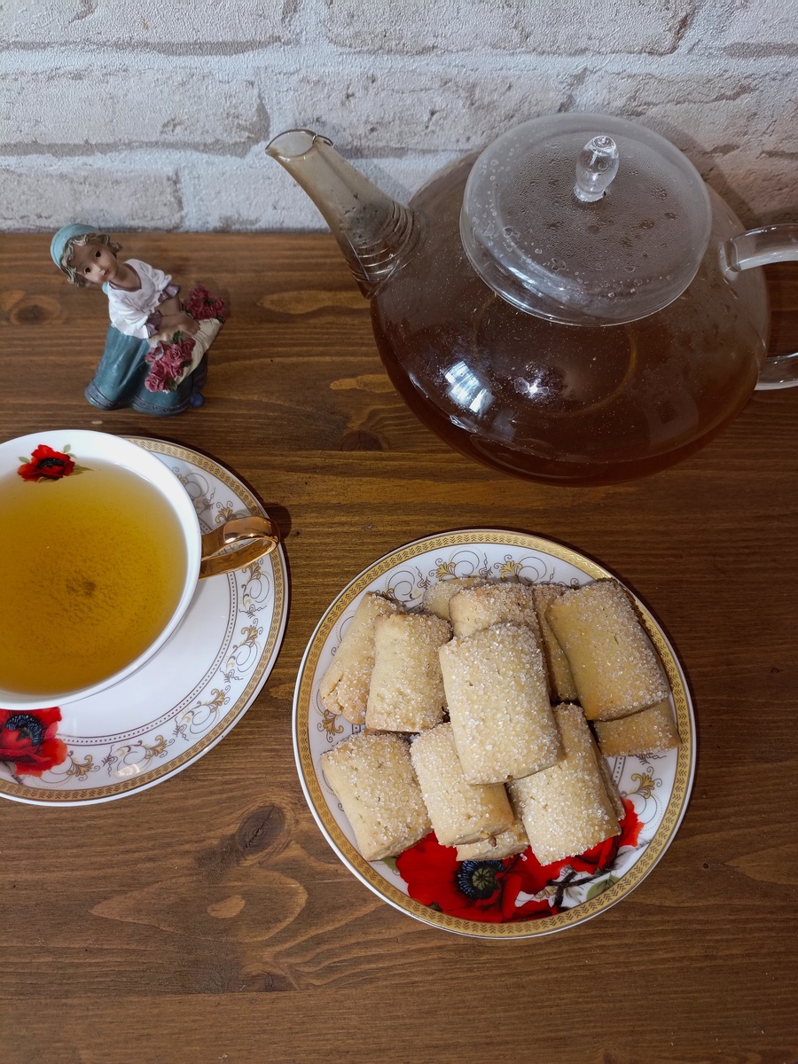 Печенье домашнее постное. Фото автора 