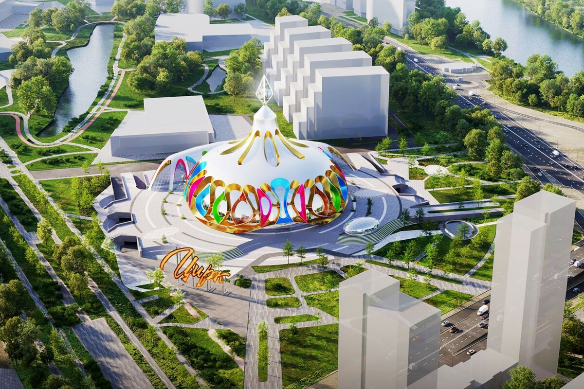    Москвичи выбрали облик для нового Большого московского цирка