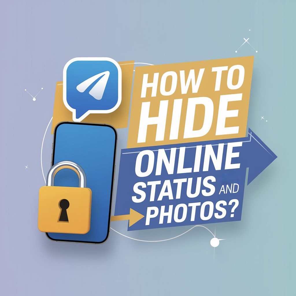 Как спрятать онлайн-статус и фото в Telegram? Защитите себя за 1 минуту!