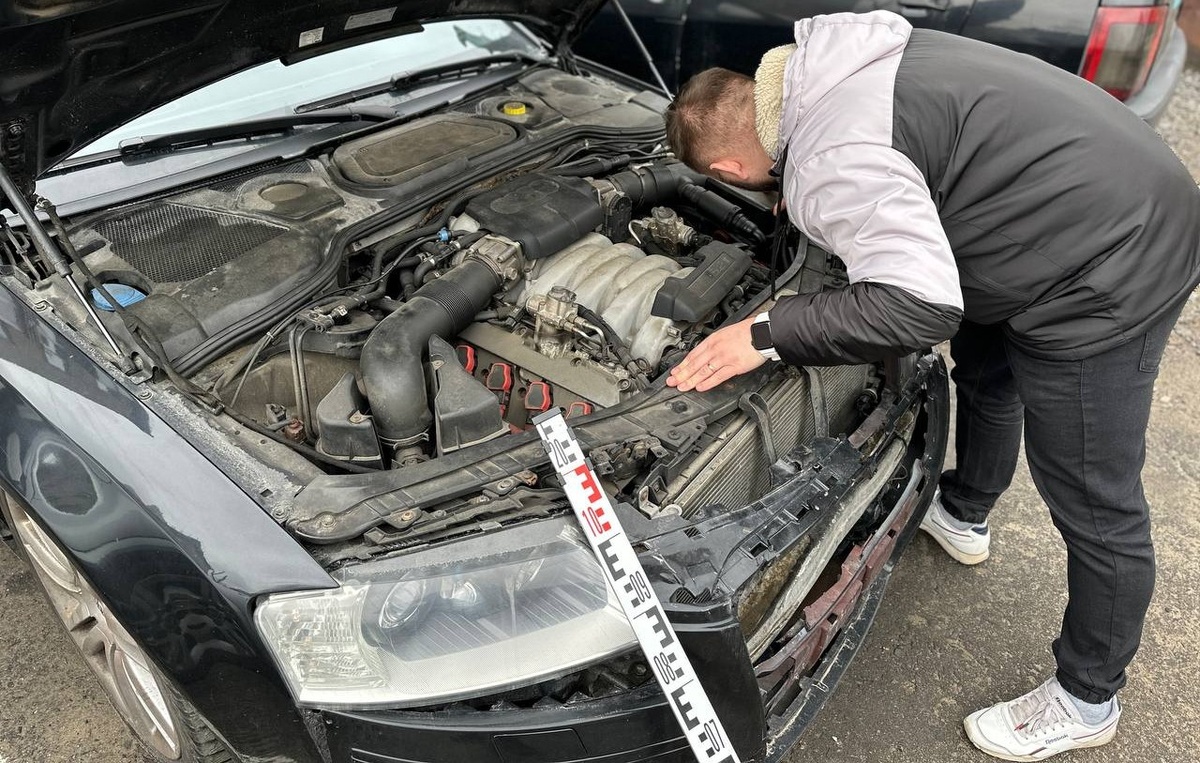 Осмотр автомобиля независимым экспертом.