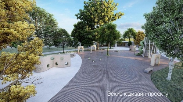    Вырубка деревьев и установка скамеек: Проект благоустройства центрального парка в Орске серьезно отличается от сметы