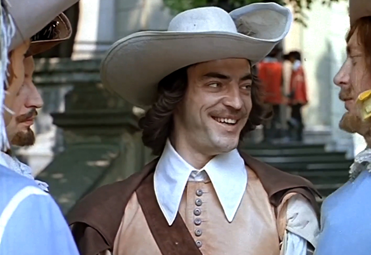 Кадр из кинофильма "Д`Артаньян и три мушкетера", 1979 г., режиссер Георгий Юнгвальд-Хилькевич, сценарист Марк Розовский, композитор Максим Дунаевский (скриншот) 