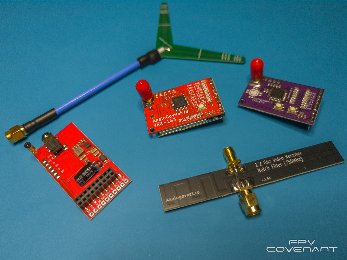 Оборудование для сборки ретранслятора от AnalogovNet 