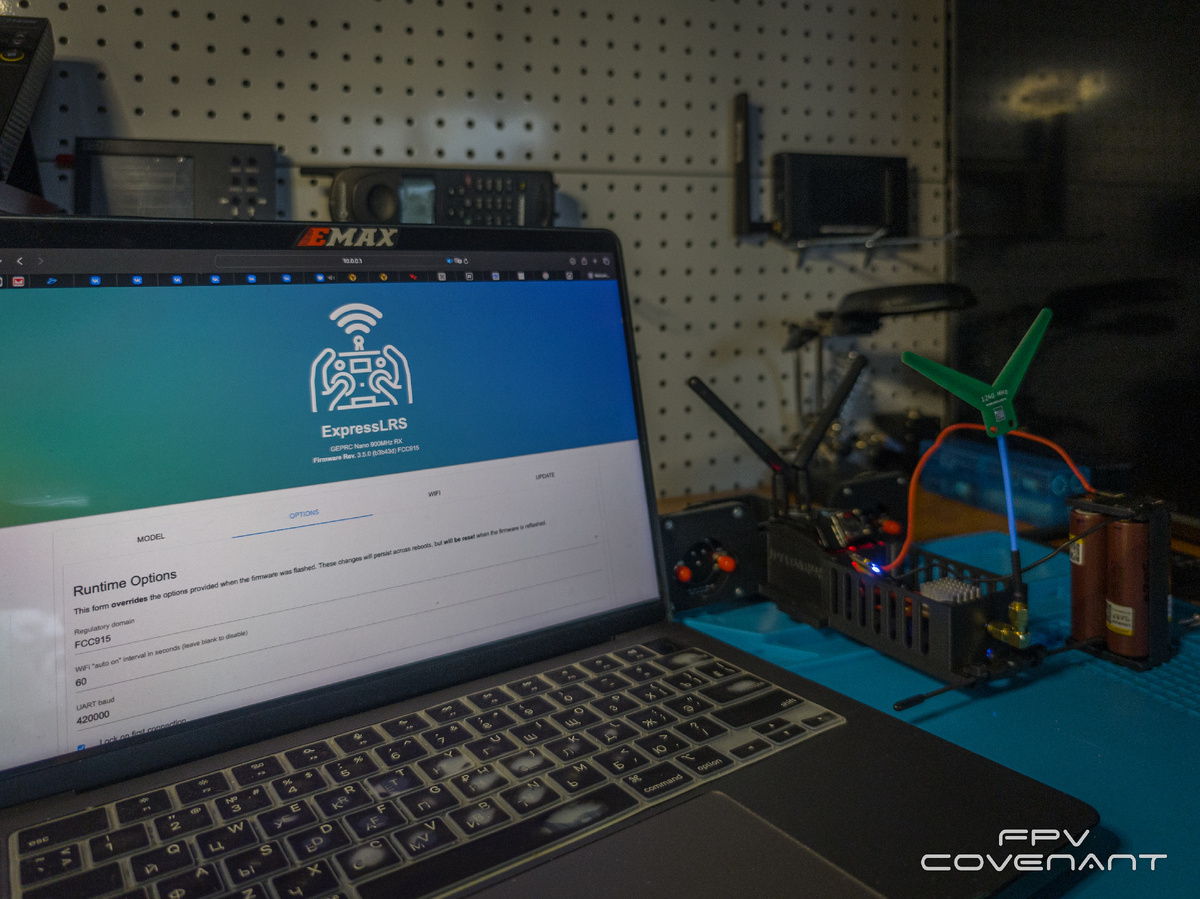 Проверяем версию прошивки приемника