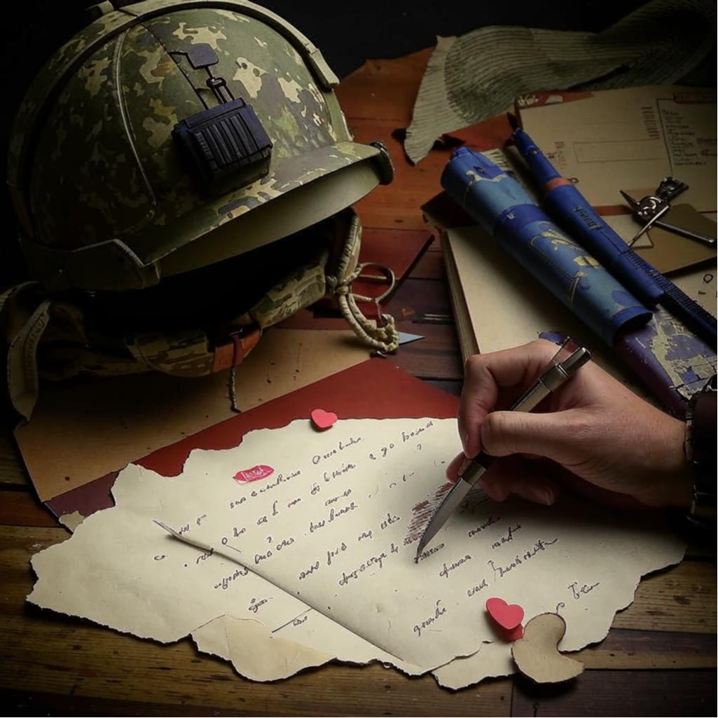 Письмо солдата любимой: жди меня