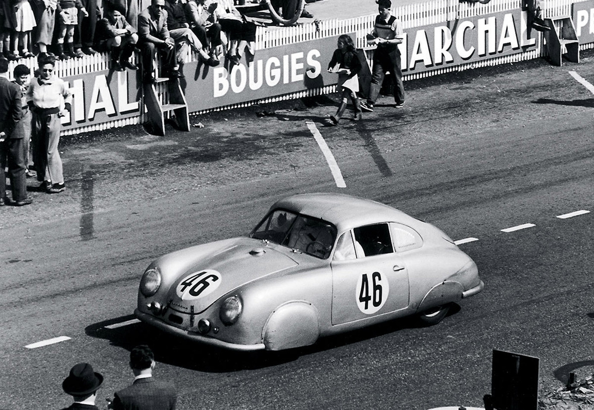 Porsche 356 SL дебют в Ле-Мане. Фото: Porsche AG