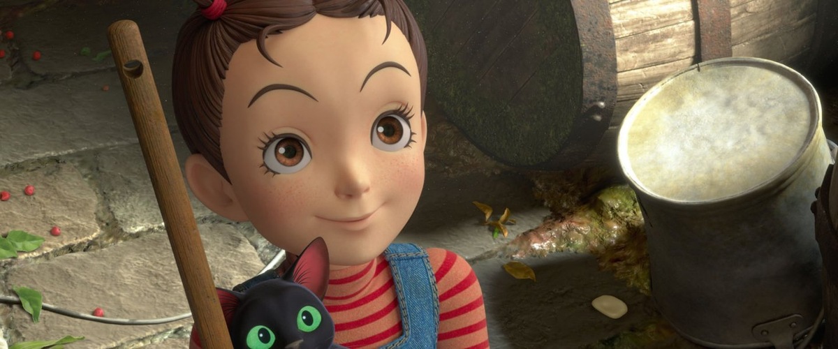 Пример: В фильме «Ая и ведьма» (2020) CGI-графика сочетается с классической анимацией