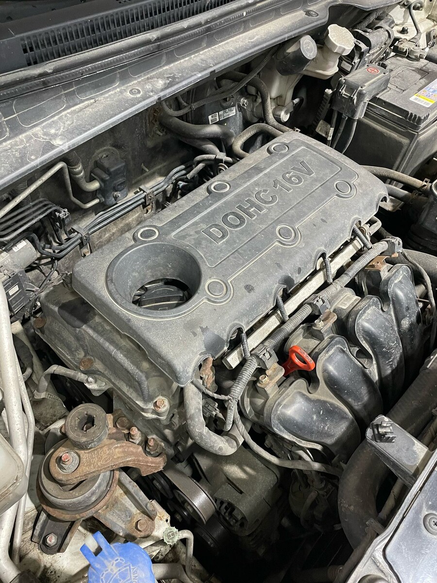 Под капотом Hyundai ix35 двигатель 2.0 G4KD