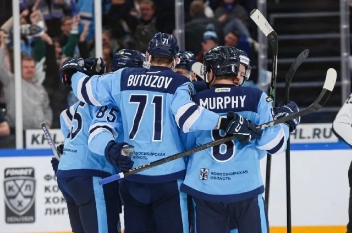    ХК “Сибирь” выиграл у “Амура”, прервав серию поражений