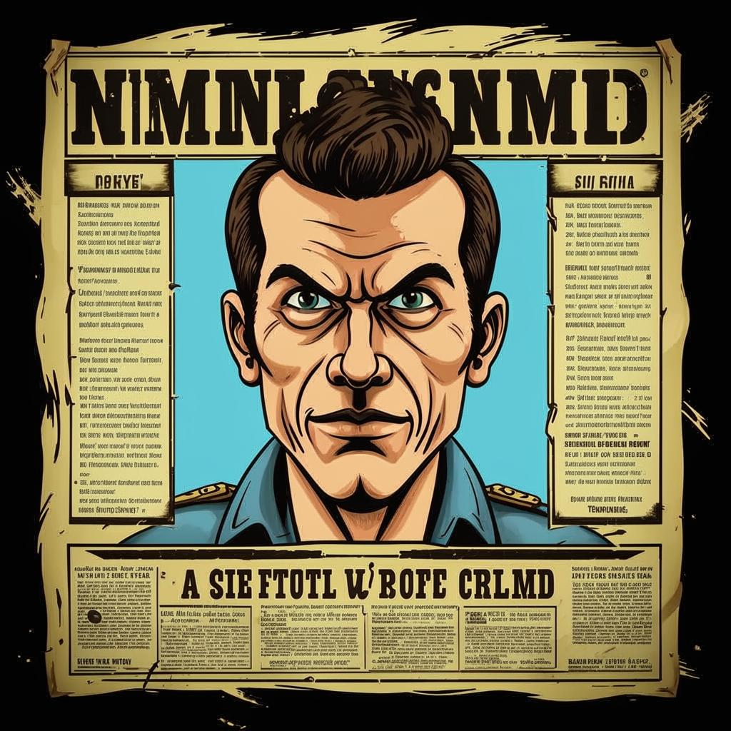 Это Гигачат нарисовал лицо, объявленное в розыск. Потому что ему религия не позволяет рисовать пособника террористов или мошенников. Дзен, кстати, не лучше в этом плане - глядишь, придёт предупреждение.