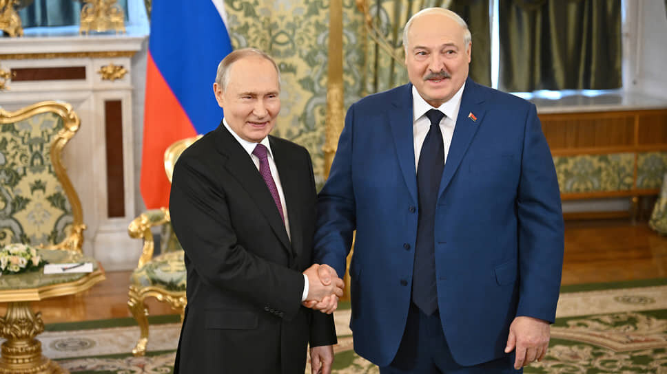Владимир Путин и Александр Лукашенко.📷Фото: Дмитрий Азаров / Коммерсантъ