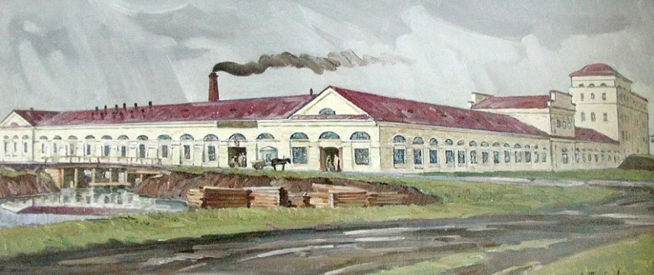 Пожевской завод. 18 век.