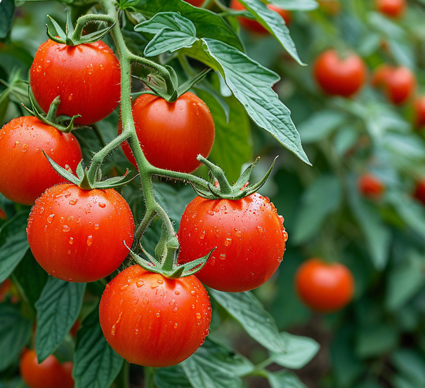 Помидоры на кусте