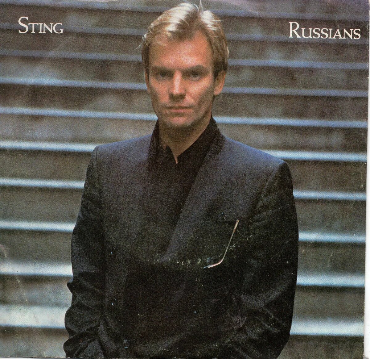 Стинг, обложка сингла Russians /ebay